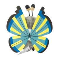 Officiële Pokemon center Pokemon fit knuffel Vivillon (Savanna Pattern) 15cm